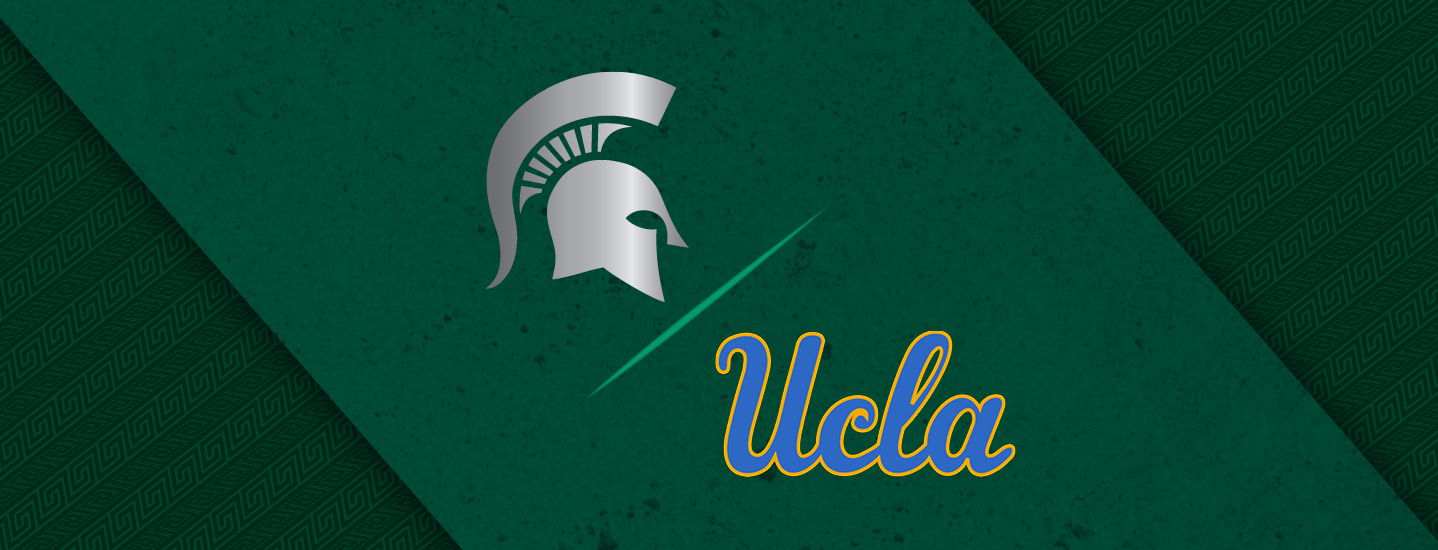 [Banner: MSU Tailgate at UCLA]
