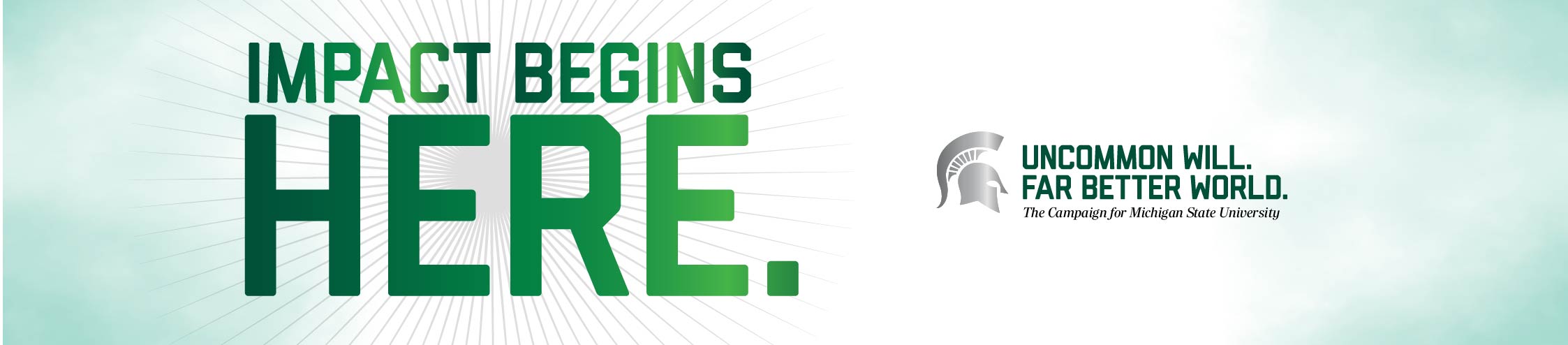 [Banner: Uncommon Impact Begins Here]