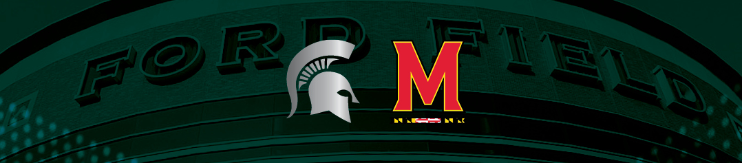 [Banner: MSU vs. Maryland Tailgate]